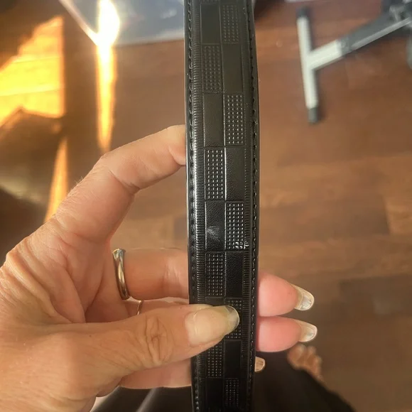 Leather men’s belts - Picture 4 of 5